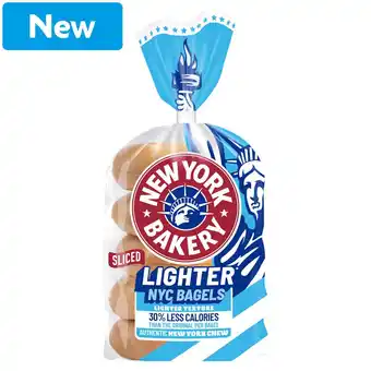 Morrisons New York Bakery Co. Health & Wellness Lighter Bagels 5 Pack offer