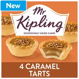 Morrisons Mr Kipling Caramel Tarts 4 Pack offer