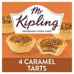Morrisons Mr Kipling Caramel Tarts 4 Pack offer