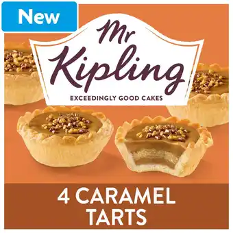 Morrisons Mr Kipling Caramel Tarts 4 Pack offer