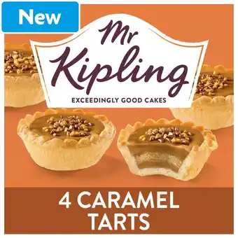 Morrisons Mr Kipling Caramel Tarts 4 Pack offer