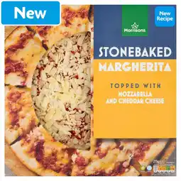 Morrisons Morrisons Stonebaked Cheese & Tomato Pizza 275g offer