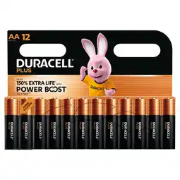 Morrisons Duracell Plus AA Alkaline Batteries LR6 offer