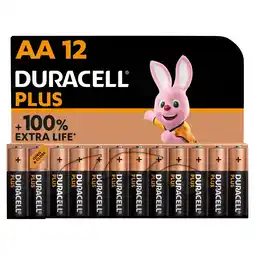 Morrisons Duracell Plus AA Alkaline Batteries LR6 offer
