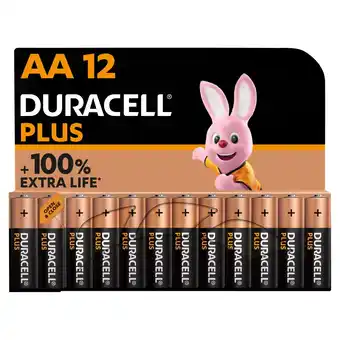 Morrisons Duracell Plus AA Alkaline Batteries LR6 offer