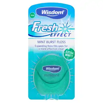 Morrisons Wisdom Fresh Effect Floss 30m offer