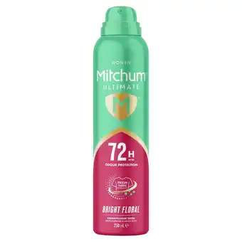 Morrisons Mitchum Ultimate 72h Bright Floral Anti Perspirant & Deodorant offer