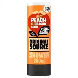 Morrisons Original Source Peach & Dragon Fruit Shower Gel 250ml offer