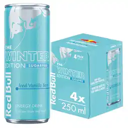 Morrisons Red Bull Energy Drink Sugar Free Winter Edition Iced Vanilla Berry offer