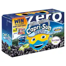 Morrisons Capri Sun Zero Blackcurrant 8x200ml offer