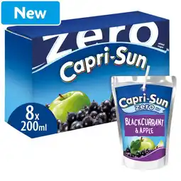 Morrisons Capri Sun Zero Blackcurrant 8x200ml offer