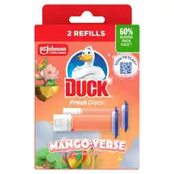 Morrisons Duck Fresh Disc Twin Refill Mango-Verse offer