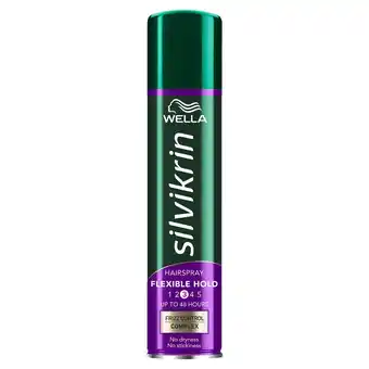 Morrisons Silvikrin Flexible Hold Hairspray offer
