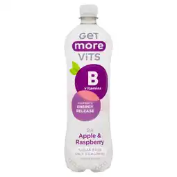 Morrisons Get More Vits B Still Apple & Raspberry Flavoured Drink 1L offer