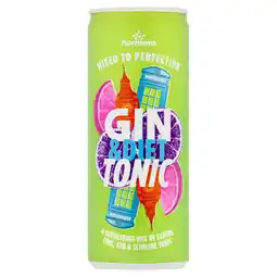 Morrisons Morrisons Gin & Diet Tonic 250ml offer