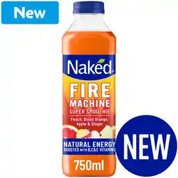 Morrisons Naked Fire Machine offer