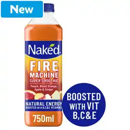 Morrisons Naked Fire Machine offer