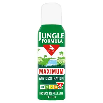 Morrisons Jungle Formula Insect Repellent Maximum Aerosol offer