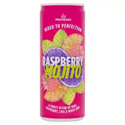 Morrisons Morrisons Raspberry Mojito 250ml offer