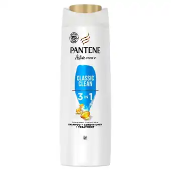 Morrisons Pantene Classic Clean 3 in 1 Pro-V Shampoo 400ml offer