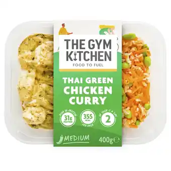 Morrisons The Gym Kitchen Thai Green Chicken Curry 400g offer