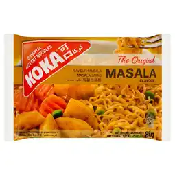 Morrisons Koka Oriental Instant Noodles Masala Flavour 85g offer