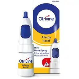 Morrisons Otrivine Allergy Relief 0.1% Nasal Spray  offer