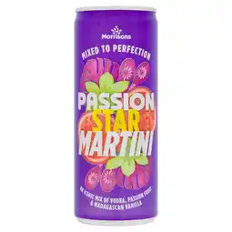 Morrisons Morrisons Passion Star Martini 250ml offer