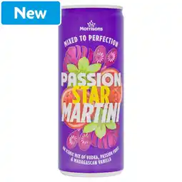 Morrisons Morrisons Passion Star Martini 250ml offer