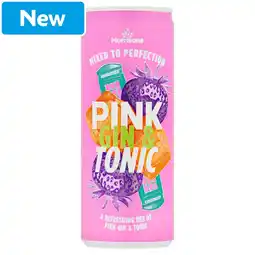 Morrisons Morrisons Pink Gin & Tonic 250ml offer