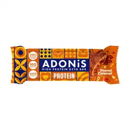 Morrisons Adonis Peanut Caramel Keto Protein Bar 45g offer