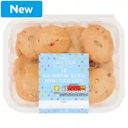 Morrisons Morrisons 18 Rainbow Bean Mini Cookies 230g offer