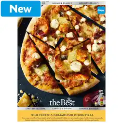 Morrisons Morrisons The Best Four Cheese & Caramelised Onion Pizza offer