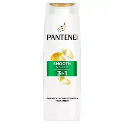 Morrisons Pantene Smooth & Sleek Pro-V Shampoo 400ml offer