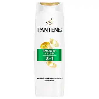 Morrisons Pantene Smooth & Sleek Pro-V Shampoo 400ml offer