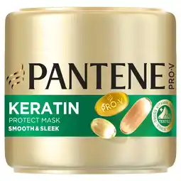 Morrisons Pantene Keratin Protect Mask Smooth & Sleek 300ml offer