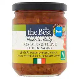 Morrisons Morrisons The Best Tomato & Olive Stir In offer
