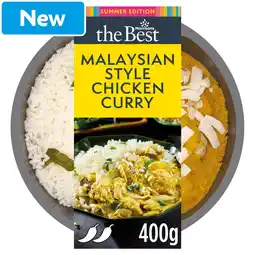 Morrisons Morrisons The Best Creamy Coconut Malaysian Chicken Curry offer