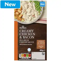 Morrisons Morrisons Creamy Chicken & Bacon Bake offer