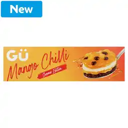 Morrisons Gu Mango Chilli Cheesecake Pots 2 x 96g offer