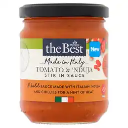 Morrisons Morrisons The Best Tomato & Nduja Pasta Sauce 190g offer