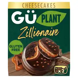 Morrisons Gu Plant Zillionaire Cheesecake Dessert offer