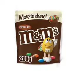 Asda M&M's Chocolate More to Share Pouch Bag 200g offer