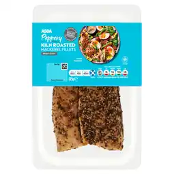 Asda ASDA Peppery Kiln Roasted Mackerel Fillets 215g offer