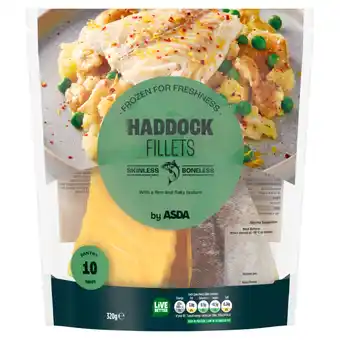 Asda ASDA Haddock Fillets 320g offer