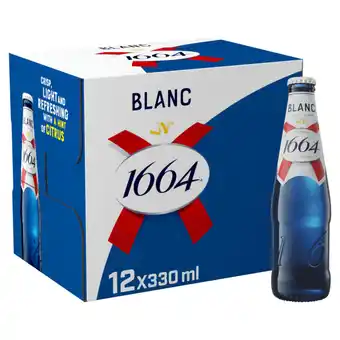 Asda Kronenbourg 1664 Blanc 12 x 330ml offer