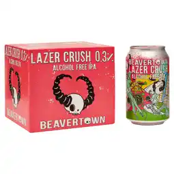 Asda Beavertown Lazer Crush Alcohol Free IPA 4 x 330ml offer