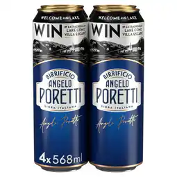 Asda Birrificio Angelo Poretti 4 x 568ml offer