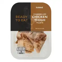 Iceland Iceland Chargrilled Chicken Thigh Fillets 140g offer