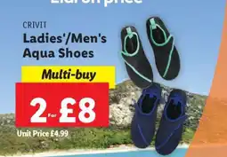 Lidl CRIVIT Ladies'/Men's Aqua Shoes offer